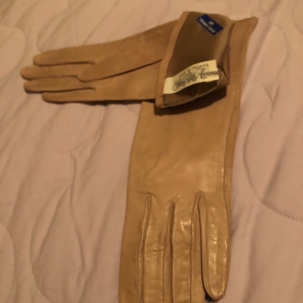 Leather gloves womens
